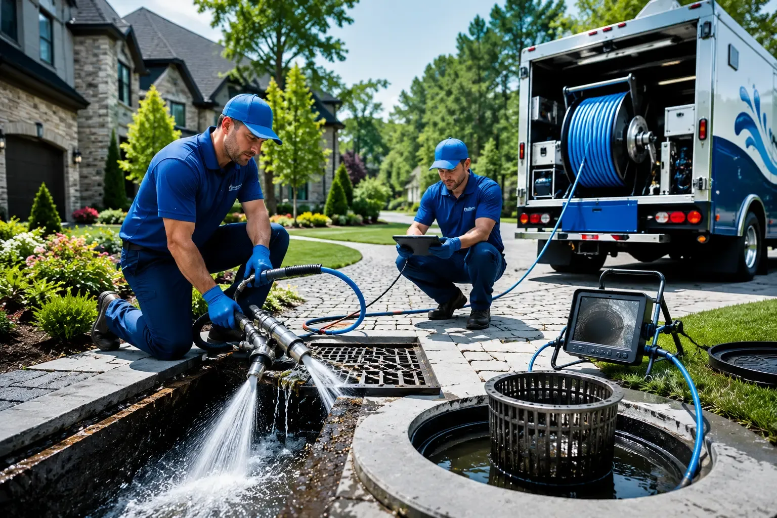 Local outdoor drain cleaning professionals in Old Monroe, MO