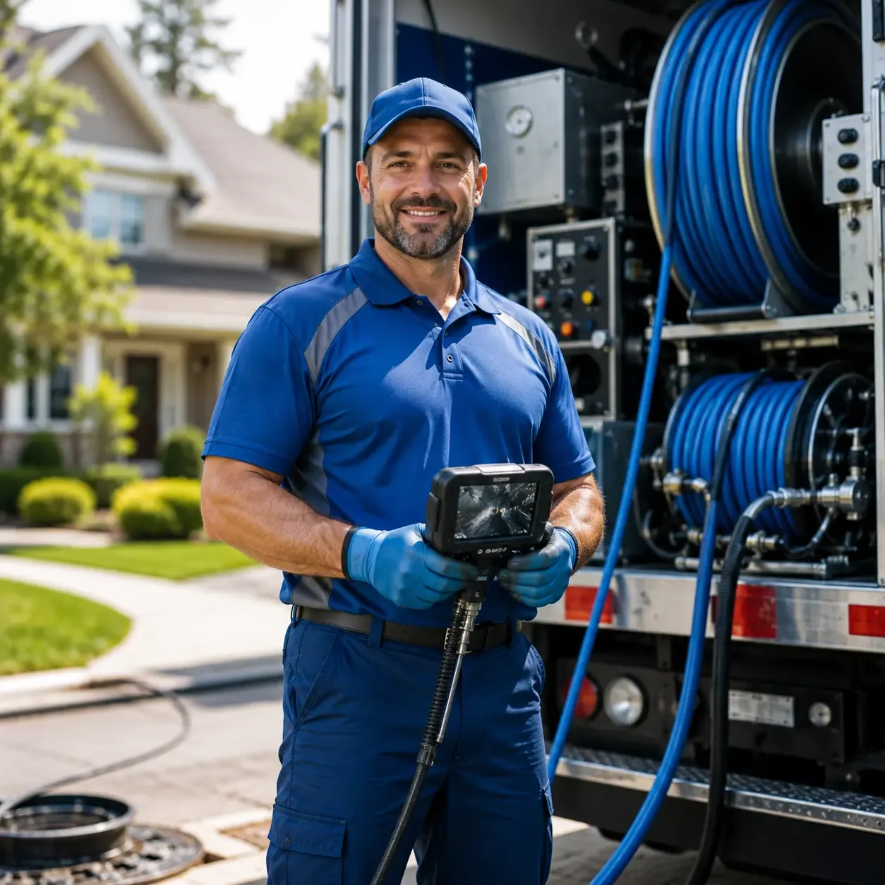 Local outdoor drain cleaning specialists in Old Monroe, MO